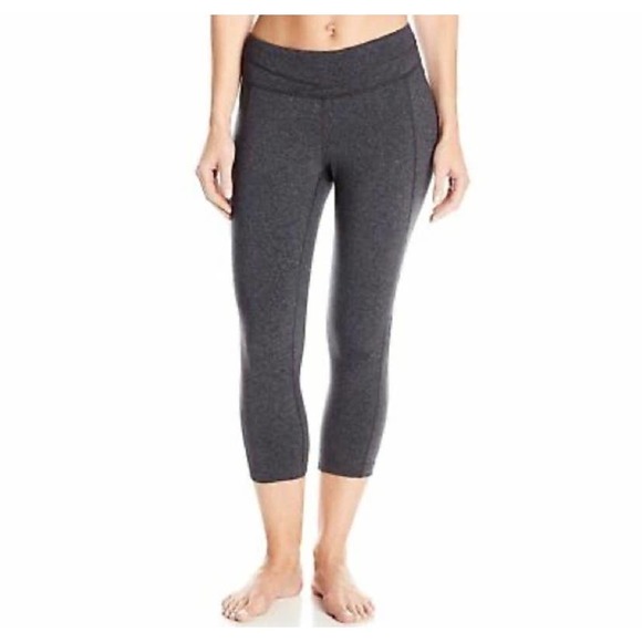 Lucy Pants - Lucy Powermax Womens Size XXS Gray ‘Hatha Collection’ Active Wear Capri Leggings
